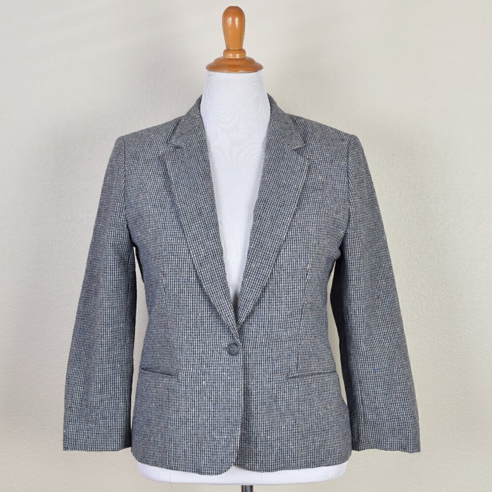 Vintage Pendleton Wool Plaid Blazer 12